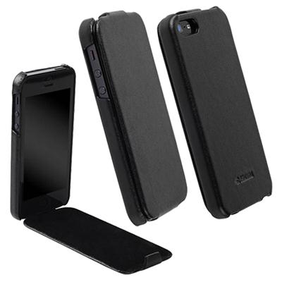 KRUSELL ΘΗΚΗ IPHONE SE/5S/5 LEATHER SLIMCOVER BLACK