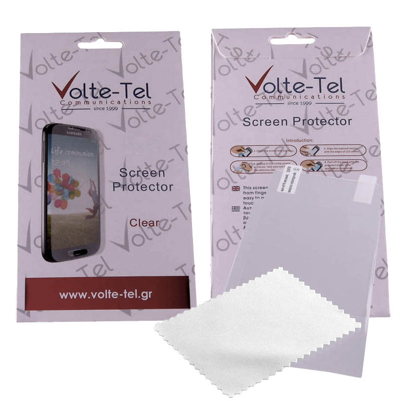 VOLTE-TEL SCREEN PROTECTOR IPHONE SE/5S/5 4.0" CLEAR