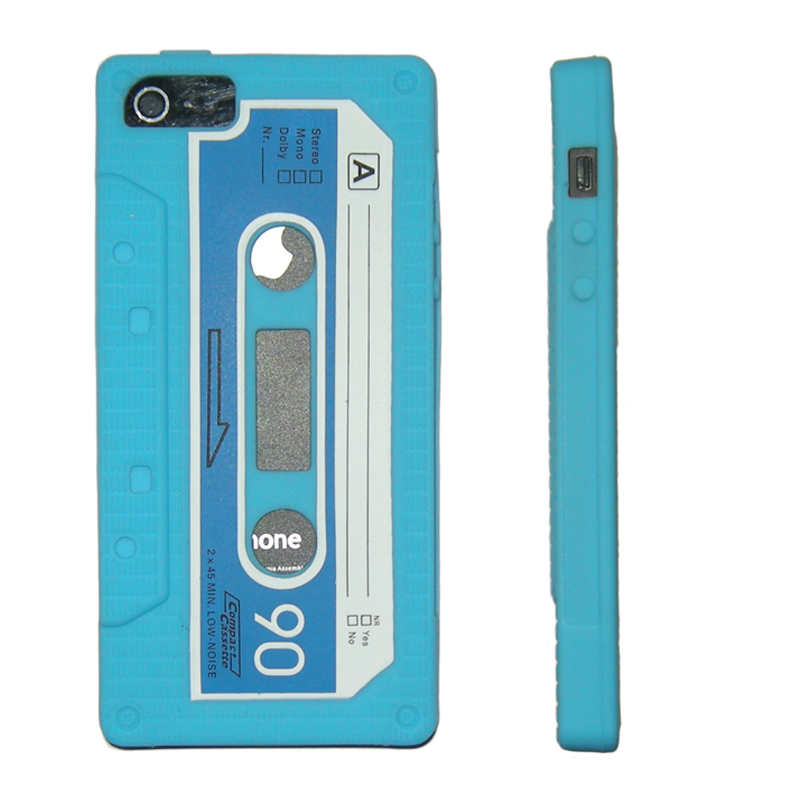 VOLTE-TEL ΘΗΚΗ IPHONE SE/5S/5 FACEPLATE CASSETTE V070 LIGHT BLUE