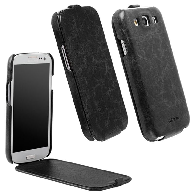 KRUSELL ΘΗΚΗ SAMSUNG I9300 LEATHER SLIMCOVER TUMBA VINTAGE BLACK