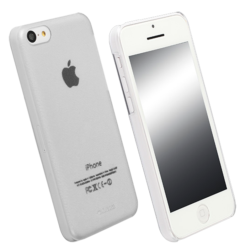 KRUSELL ΘΗΚΗ IPHONE 5C FACEPLATE FROSTCOVER TRANSPARENT WHITE