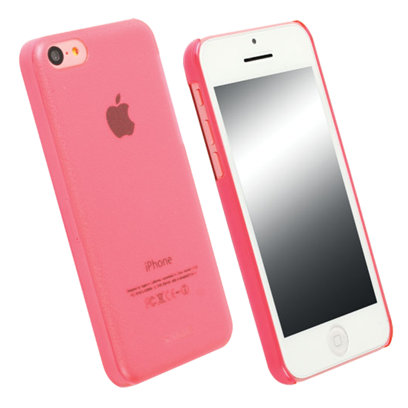 KRUSELL ΘΗΚΗ IPHONE 5C FACEPLATE FROSTCOVER TRANSPARENT PINK