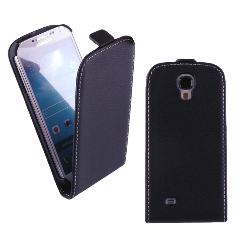 VOLTE-TEL ΘΗΚΗ SAMSUNG S4/S3 I9505 LEATHER FLIP CASE BLACK