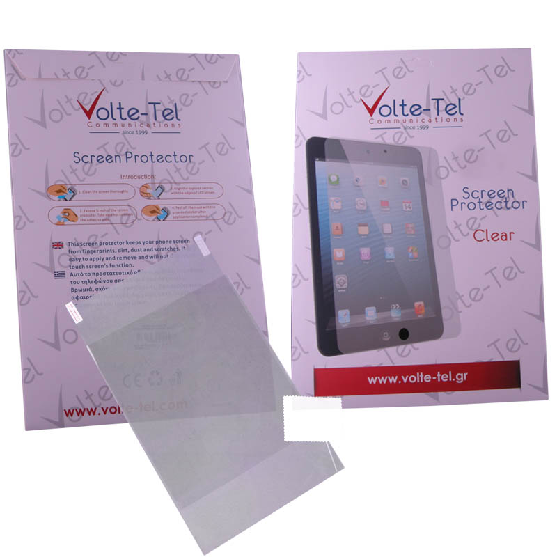VOLTE-TEL SCREEN PROTECTOR SAMSUNG TAB 3 P5200 10.1" CLEAR