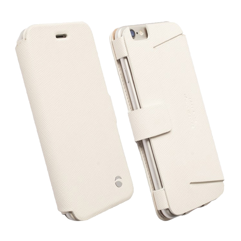 KRUSELL ΘΗΚΗ IPHONE 6S/6 4.7"LEATHER MALMO FLIPCOVER STAND WHITE