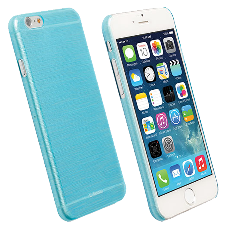 KRUSELL ΘΗΚΗ IPHONE 6S/6 4.7" FACEPLATE FROSTCOVER TRANSPARENT BLUE