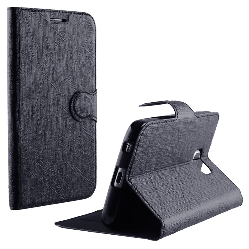 VOLTE-TEL ΘΗΚΗ ALCATEL 5050 OT POP S3 LINE LEATHER-TPU BOOK STAND BLACK