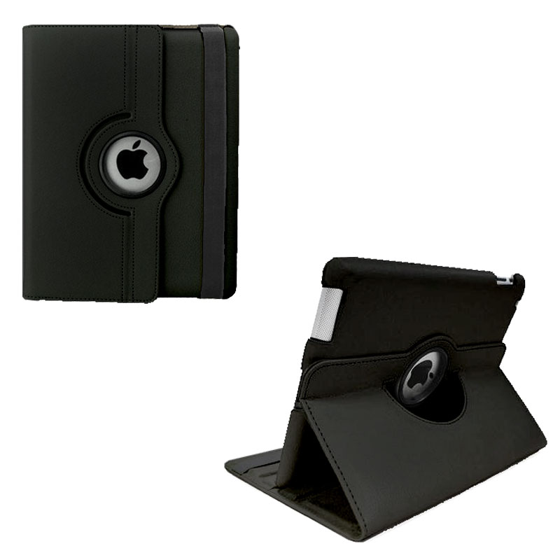 VOLTE-TEL ΘΗΚΗ IPAD 5 /IPAD AIR LEATHER BOOK ROTATING STAND BLACK