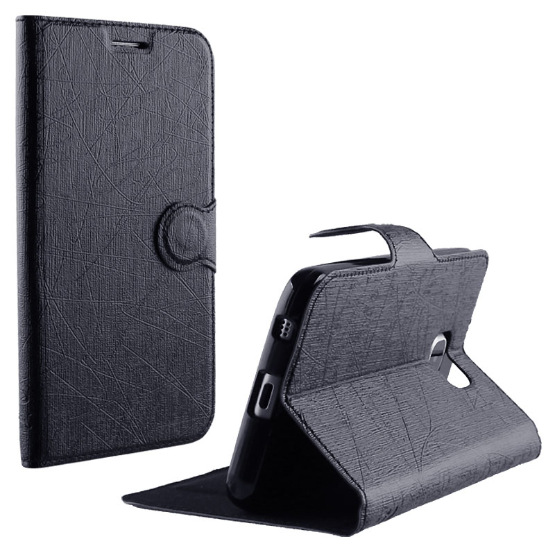 VOLTE-TEL ΘΗΚΗ HUAWEI G620/HONOR 4 PLAY LINE LEATHER-TPU BOOK STAND BLACK