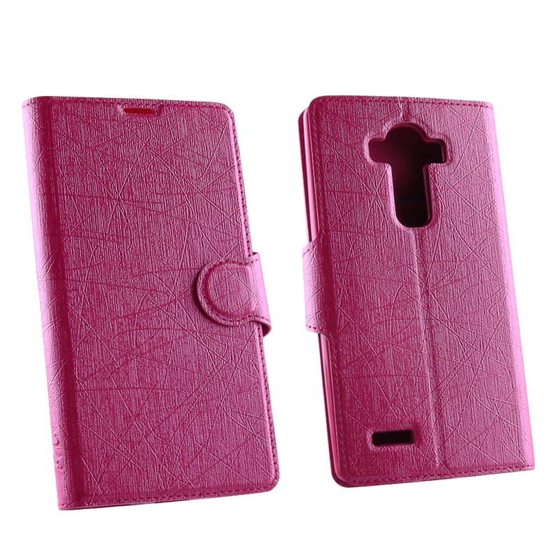 VOLTE-TEL ΘΗΚΗ LG G4 H815 LINE LEATHER-TPU BOOK STAND PINK