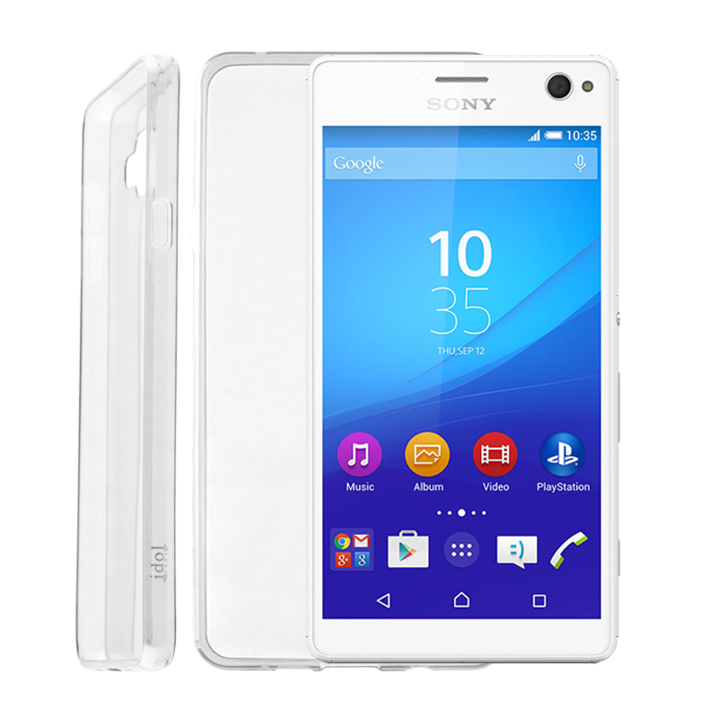 IDOL 1991 ΘΗΚΗ SONY XPERIA C4 E5303 ULTRA THIN TPU 0.3mm ΔΙΑΦΑΝΗ