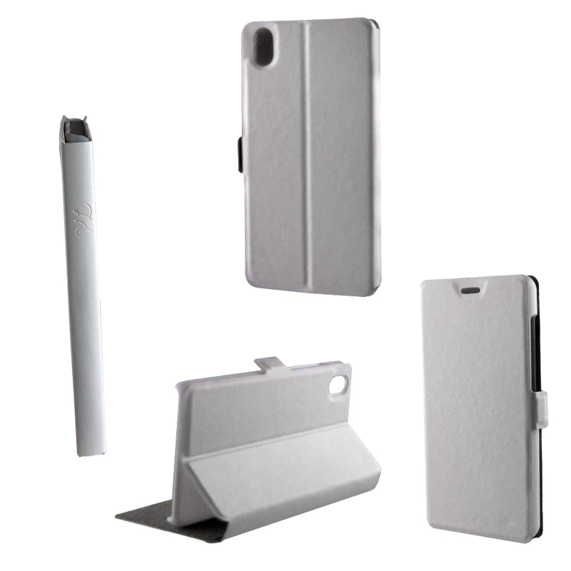 VOLTE-TEL ΘΗΚΗ LENOVO S60 PU LEATHER BOOK-STAND WHITE