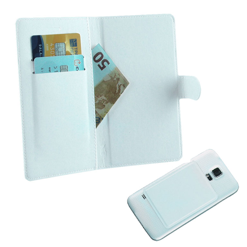 VOLTE-TEL ΘΗΚΗ UNIVERSAL 5.7"-6.3" LEATHER LINE BOOK 3M MAGNET WHITE