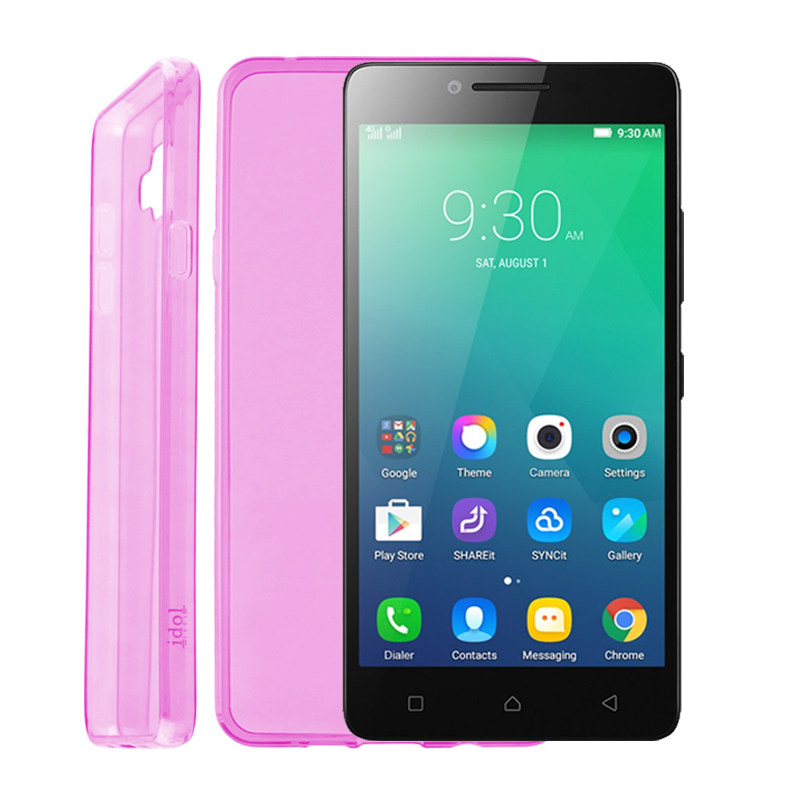 IDOL 1991 ΘΗΚΗ LENOVO A6000/A6010 ULTRA THIN TPU 0.3mm ΔΙΑΦΑΝΗ ΡΟΖ