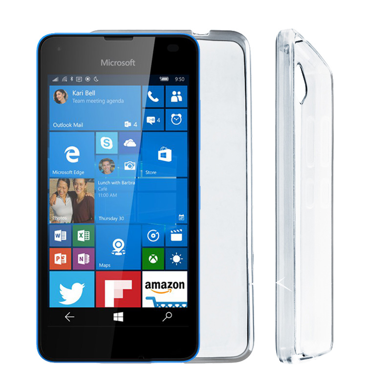 VOLTE-TEL ΘΗΚΗ MICROSOFT LUMIA 550 SLIMCOLOR TPU ΔΙΑΦΑΝΗ