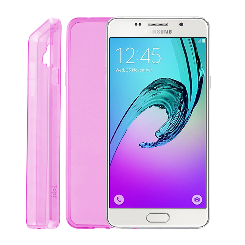 IDOL 1991 ΘΗΚΗ SAMSUNG A5 2016 A510 ULTRA THIN TPU 0.3mm ΔΙΑΦΑΝΗ ΡΟΖ