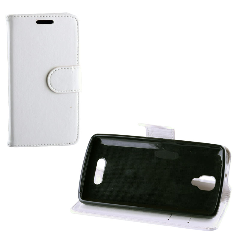 VOLTE-TEL ΘΗΚΗ LENOVO A1000 LEATHER-TPU BOOK STAND WHITE