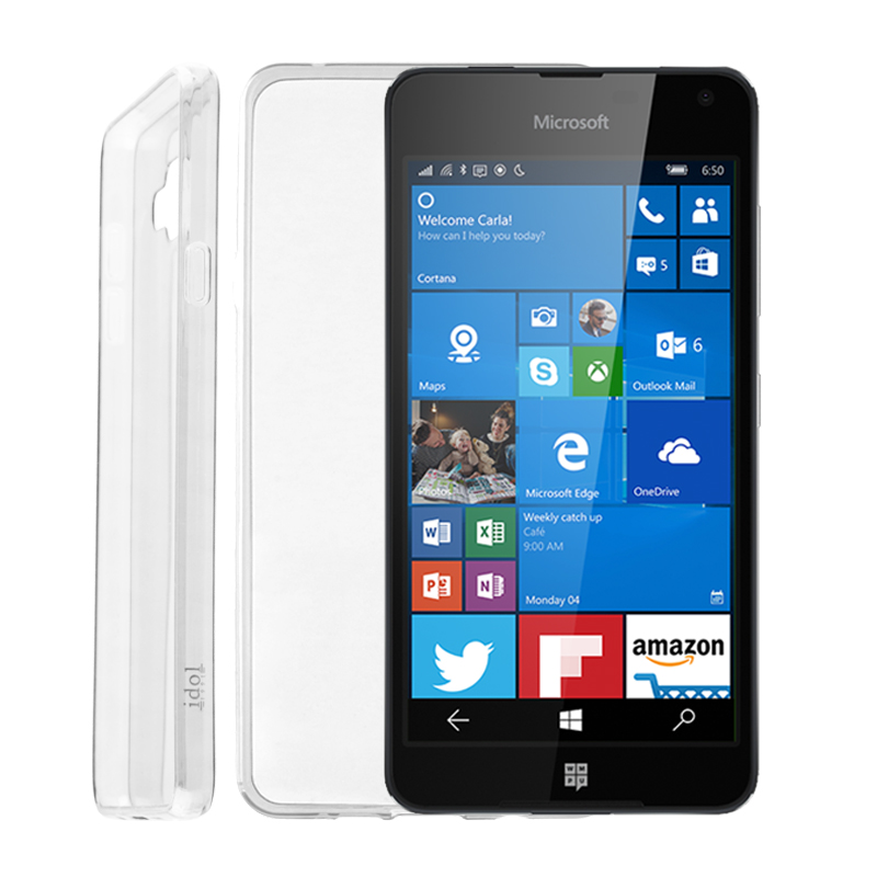 IDOL 1991 ΘΗΚΗ MICROSOFT LUMIA 650 5" ULTRA THIN TPU 0.3mm ΔΙΑΦΑΝΗ