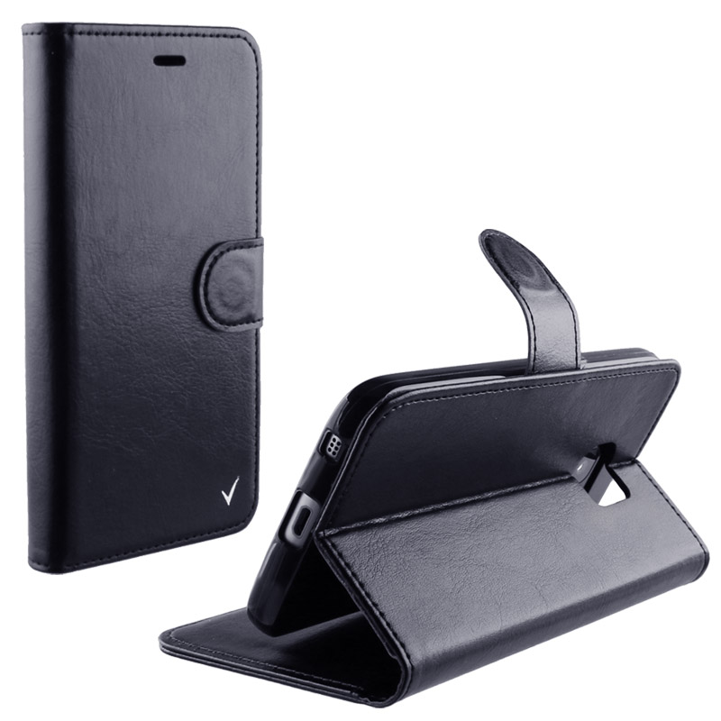 VOLTE-TEL ΘΗΚΗ SAMSUNG A3 2016 A310 LEATHER-TPU BOOK STAND BLACK