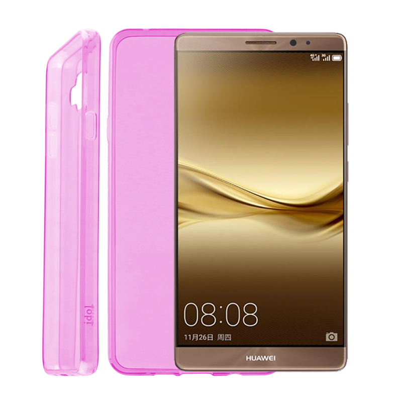 IDOL 1991 ΘΗΚΗ HUAWEI MATE 8 ULTRA THIN TPU 0.3mm ΔΙΑΦΑΝΗ ΡΟΖ