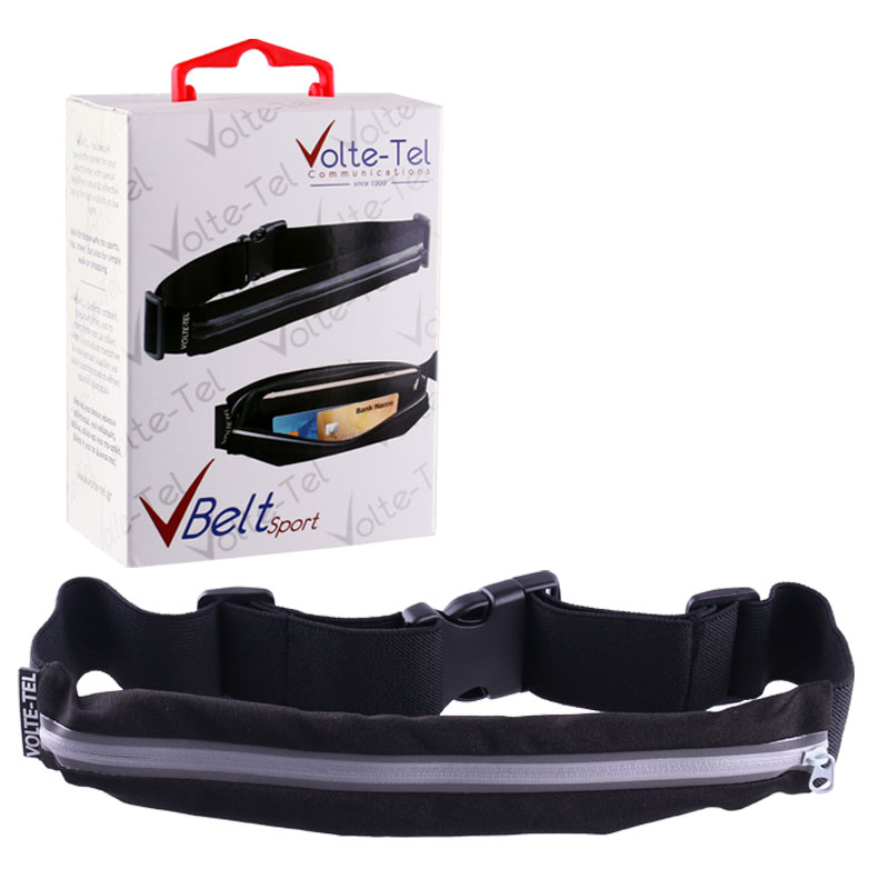 VOLTE-TEL SPORT RUNNER BELT LUMINUS ME ΕΣΩΤΕΡΙΚΗ ΘΗΚΗ BLACK-GREY