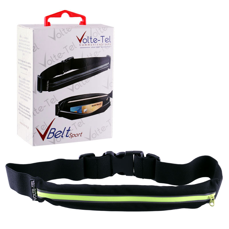 VOLTE-TEL SPORT RUNNER BELT LUMINUS ME ΕΣΩΤΕΡΙΚΗ ΘΗΚΗ BLACK-GREEN