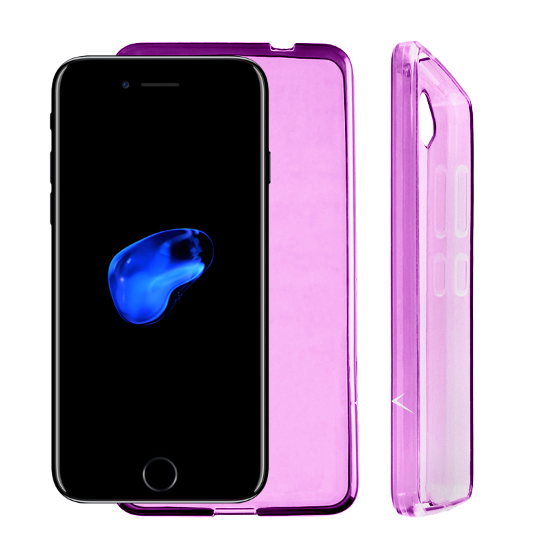 VOLTE-TEL ΘΗΚΗ IPHONE SE 2022/IPHONE SE 2020/IPHONE 8/7 4.7" SLIMCOLOR TPU ΔΙΑΦΑΝΗ ΡΟΖ