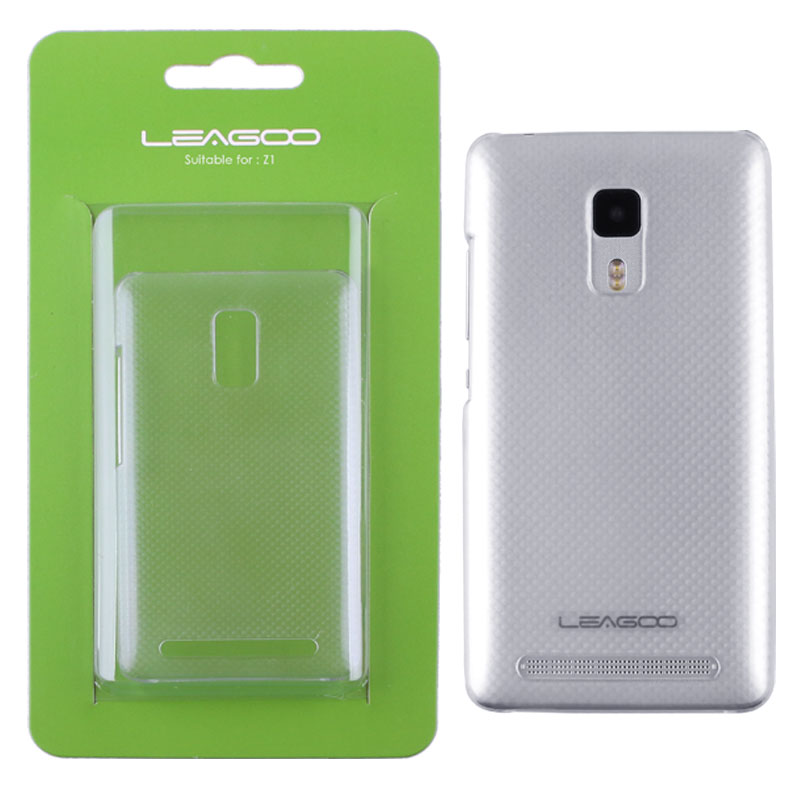 ΘΗΚΗ LEAGOO Z1 PC FACEPLATE TRANSPARENT OR