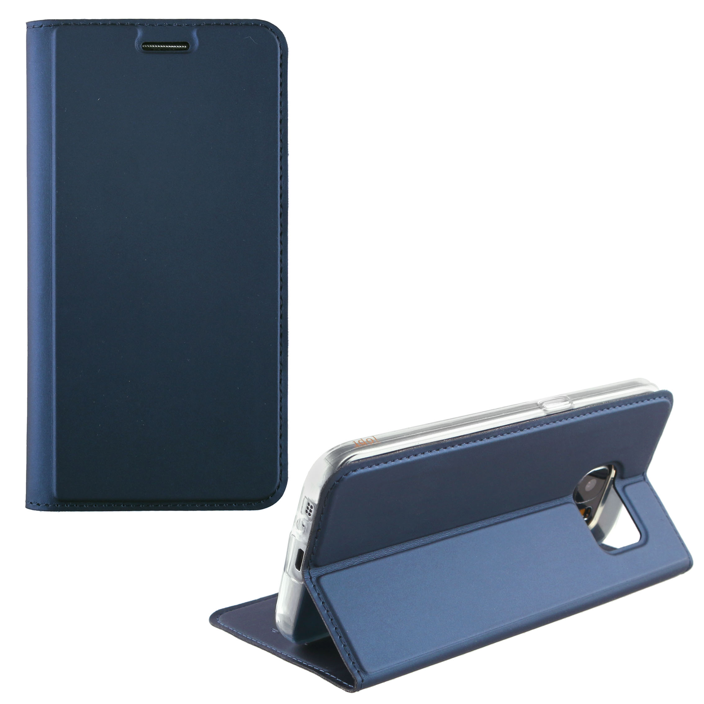 IDOL 1991 ΘΗΚΗ ZTE BLADE V7 PRIME MAGNET BOOK STAND DARK BLUE