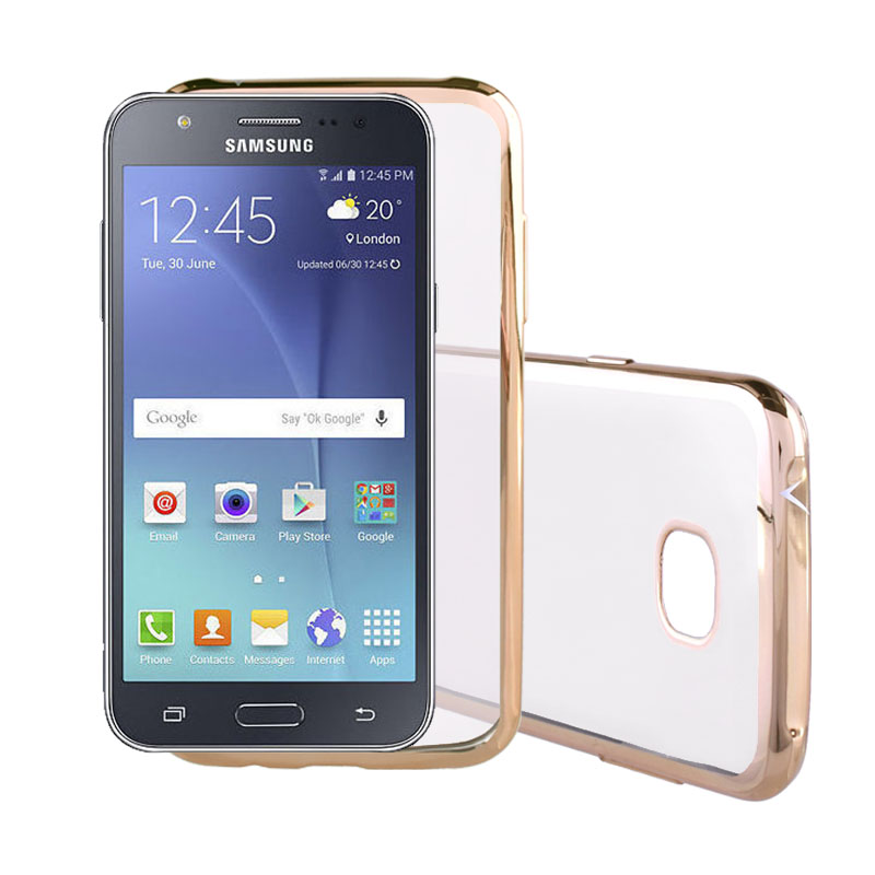 VOLTE-TEL ΘΗΚΗ SAMSUNG J5 J500 FACEPLATE ELECTROPLATING GOLD