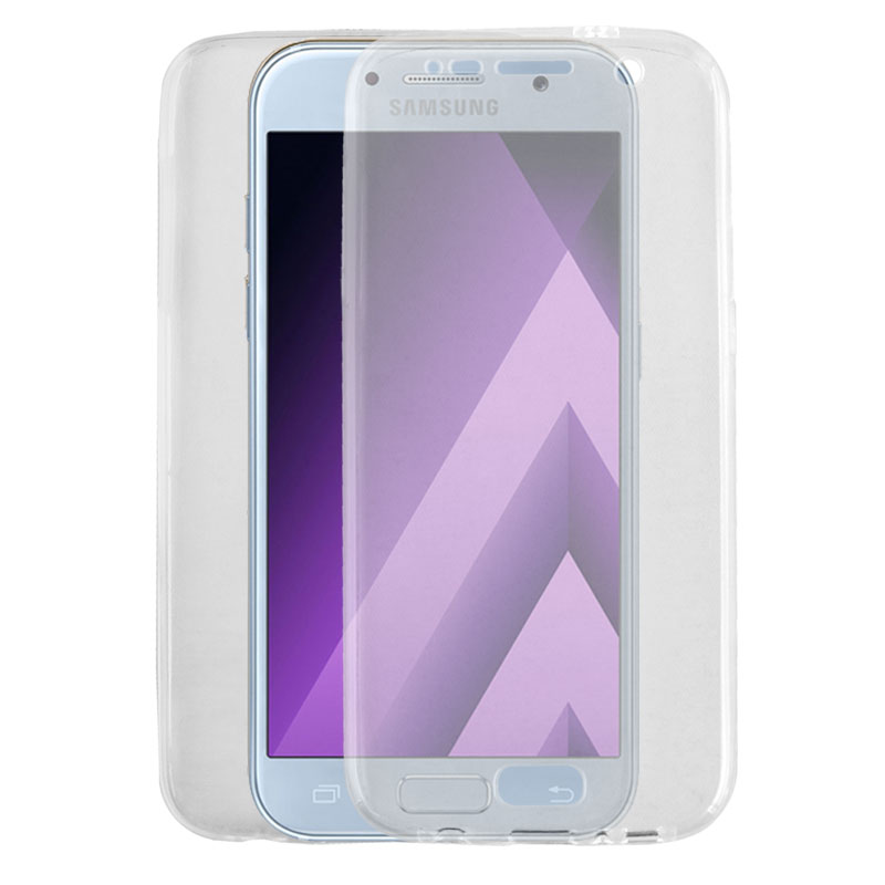 IDOL 1991 ΘΗΚΗ SAMSUNG A5 2017 A520 5.2" AIR SLIM DUO TPU ΔΙΑΦΑΝΗ