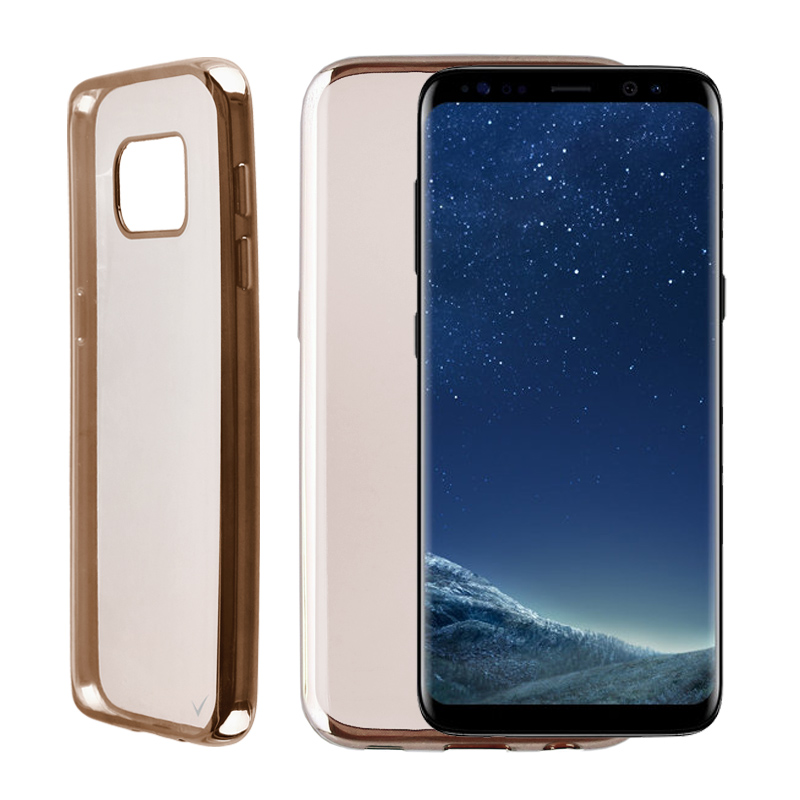 VOLTE-TEL ΘΗΚΗ SAMSUNG S8 PLUS G955 FACEPLATE ELECTROPLATING GOLD