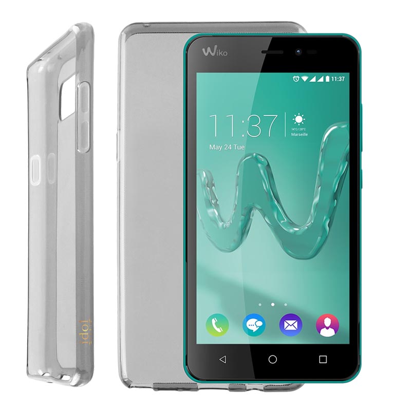 IDOL 1991 ΘΗΚΗ WIKO FREDDY 5.0" AIR SLIM TPU ΔΙΑΦΑΝΗ ΓΚΡΙ