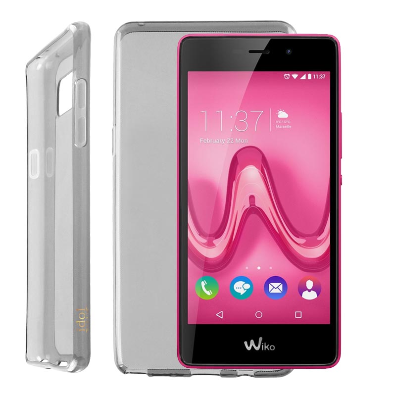 IDOL 1991 ΘΗΚΗ WIKO TOMMY 5.0" AIR SLIM TPU ΔΙΑΦΑΝΗ ΓΚΡΙ