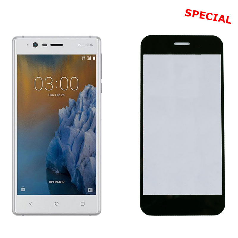 IDOL 1991 TEMPERED GLASS NOKIA 3 5.0" 9H 0.25mm 2.5D SPECIAL FULL COVER BLACK