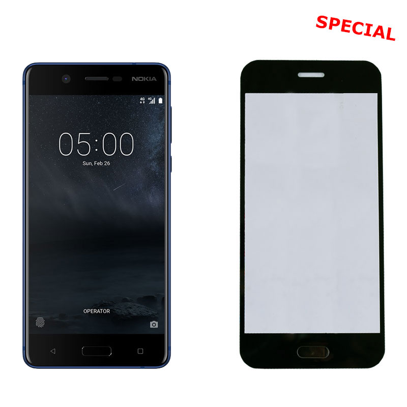 IDOL 1991 TEMPERED GLASS NOKIA 6 5.5" 9H 0.25mm 2.5D SPECIAL FULL COVER BLACK