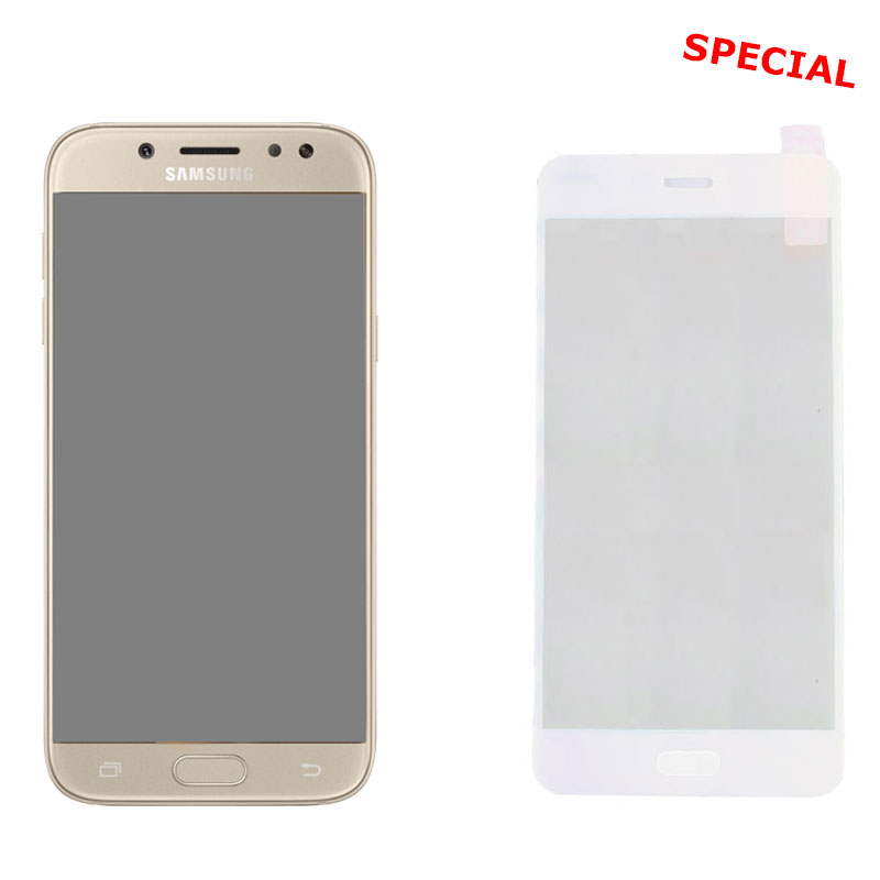 IDOL 1991 TEMPERED GLASS SAMSUNG J5 2017 J530 5.2" 9H 0.25mm 2.5D SPECIAL FULL COVER WHITE