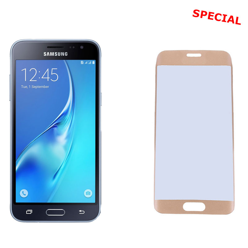 IDOL 1991 TEMPERED GLASS SAMSUNG J320 2016 5.0" 9H 0.25mm 2.5D SPECIAL FULL COVER GOLD