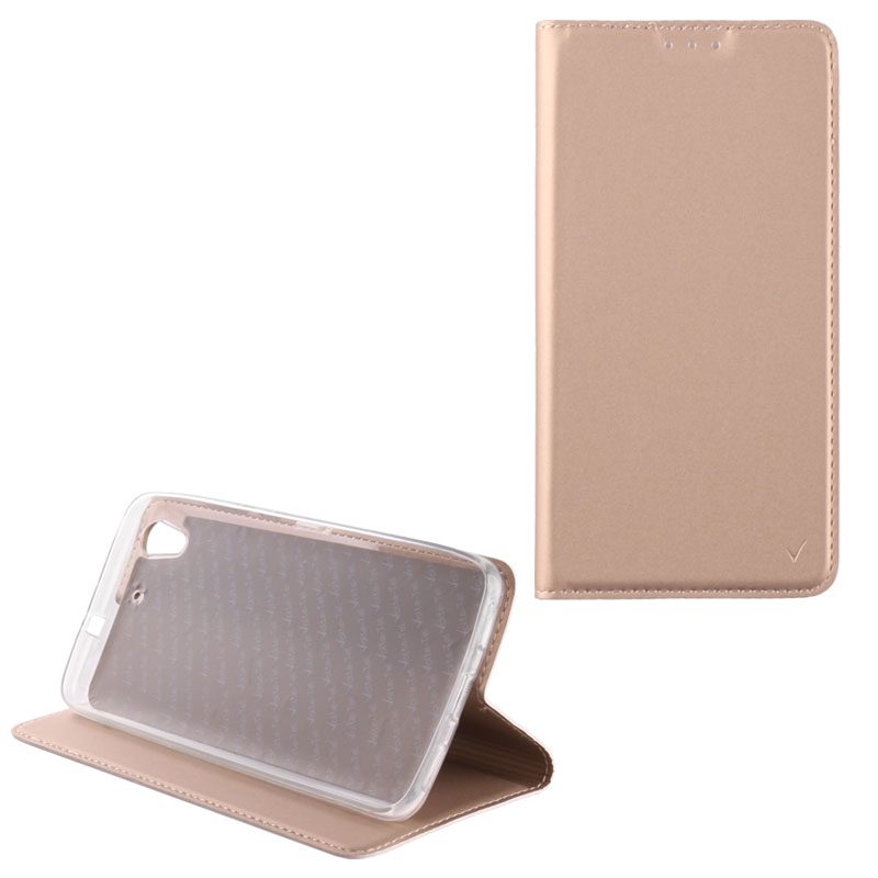 VOLTE-TEL ΘΗΚΗ HUAWEI Y6 II 5.5" MAGNET BOOK STAND GOLD