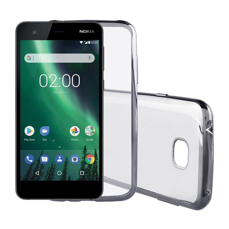 VOLTE-TEL ΘΗΚΗ NOKIA 2 5.0" FACEPLATE ELECTROPLATING GREY