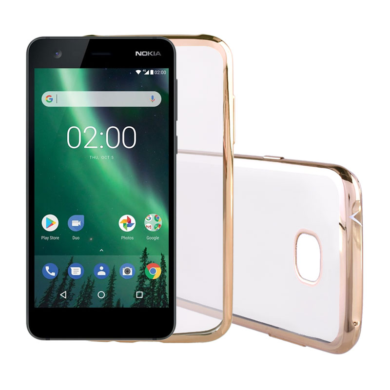 VOLTE-TEL ΘΗΚΗ NOKIA 2 5.0" FACEPLATE ELECTROPLATING GOLD