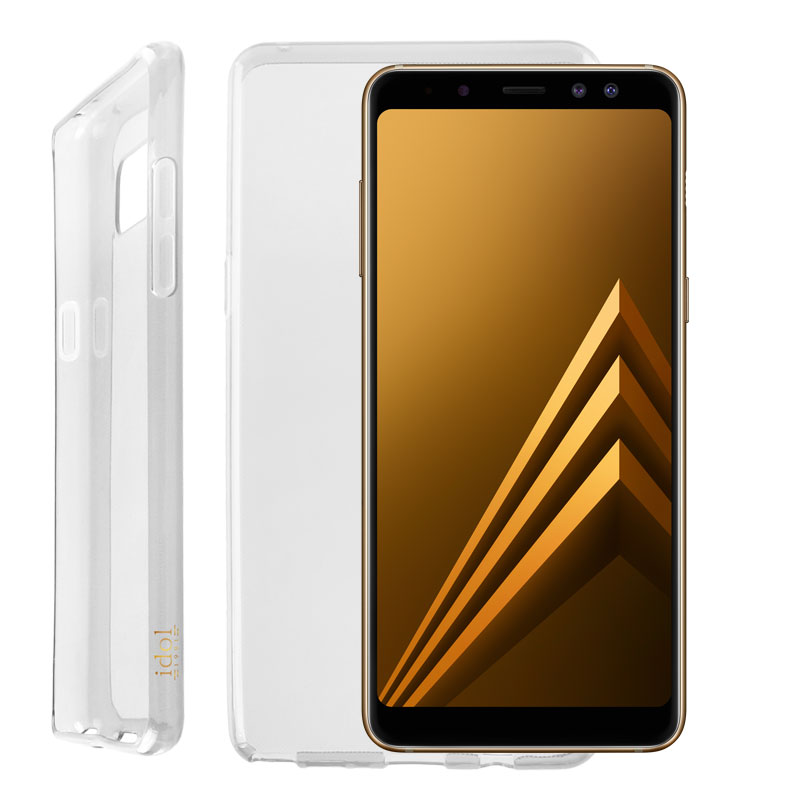 IDOL 1991 ΘΗΚΗ SAMSUNG A8 2018 A530 5.6" AIR SLIM TPU ΔΙΑΦΑΝΗ