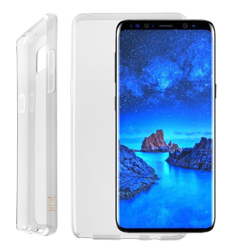 IDOL 1991 ΘΗΚΗ SAMSUNG S9 PLUS G965 6.2" AIR SLIM TPU ΔΙΑΦΑΝΗ