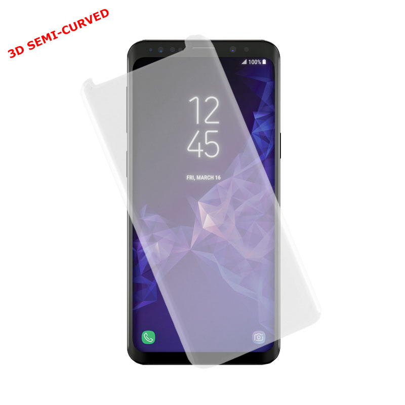 IDOL 1991 TEMPERED GLASS SAMSUNG S9 G960 9H 0.30mm 3D SEMI CURVED TRANSPARENT