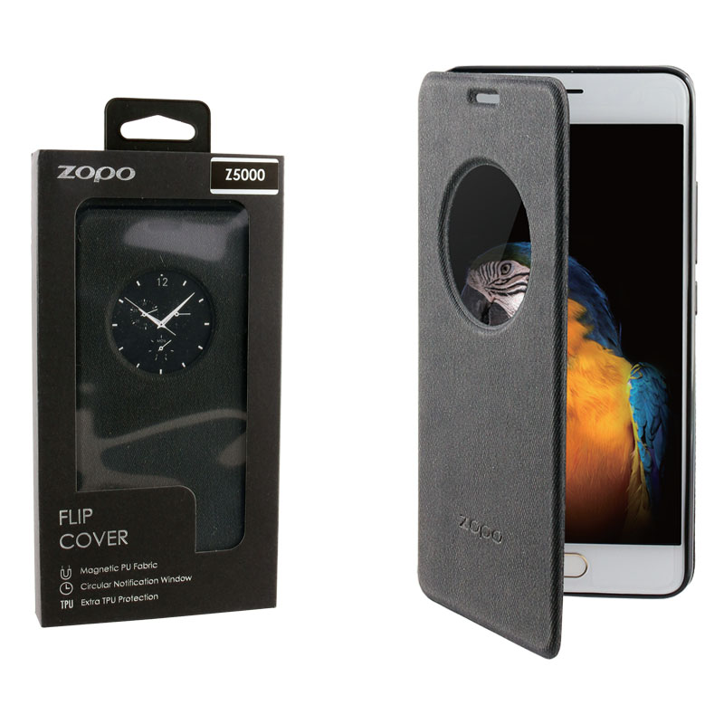 ΘΗΚΗ ZOPO Z5000 LEATHER BOOK FLIPCOVER BLACK OR