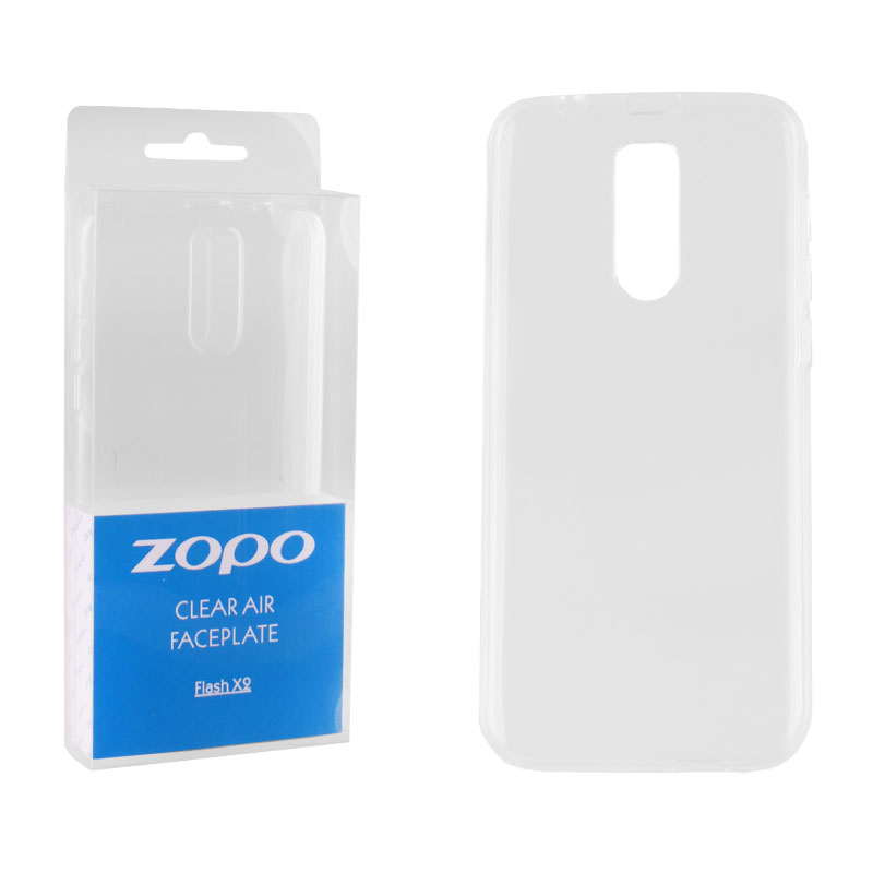 ΘΗΚΗ ZOPO FLASH X2 CLEAR AIR FACEPLATE TRANSPARENT OR