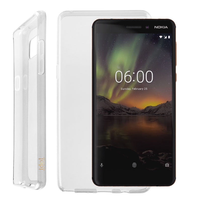 IDOL 1991 ΘΗΚΗ NOKIA 6.1 5.5" AIR SLIM TPU ΔΙΑΦΑΝΗ