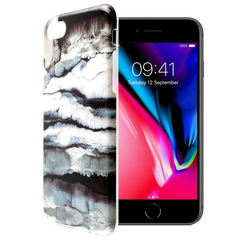 VOLTE-TEL ΘΗΚΗ IPHONE SE 2022/IPHONE SE 2020/IPHONE 8/7 4.7" MARBLE TPU GREY 07