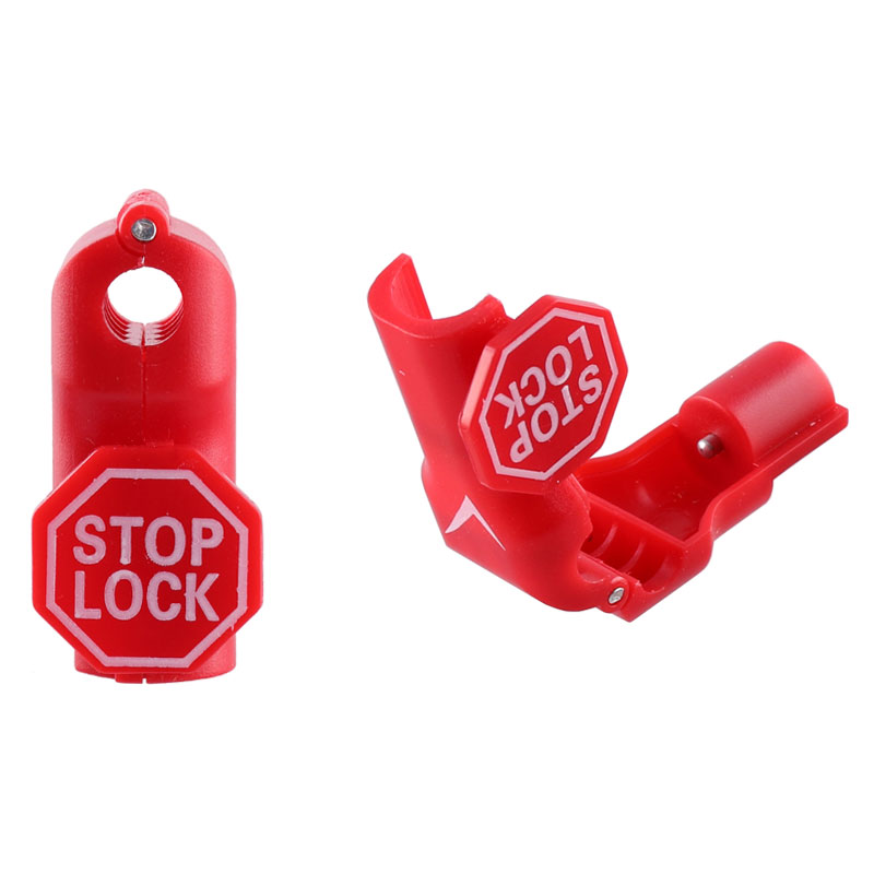 ΑΝΤΙΚΛΕΠΤΙΚΗ ΑΣΦΑΛΕΙΑ ΓΑΝΤΖΟΥ STOP LOCK 6mm RED VOLTE-TEL