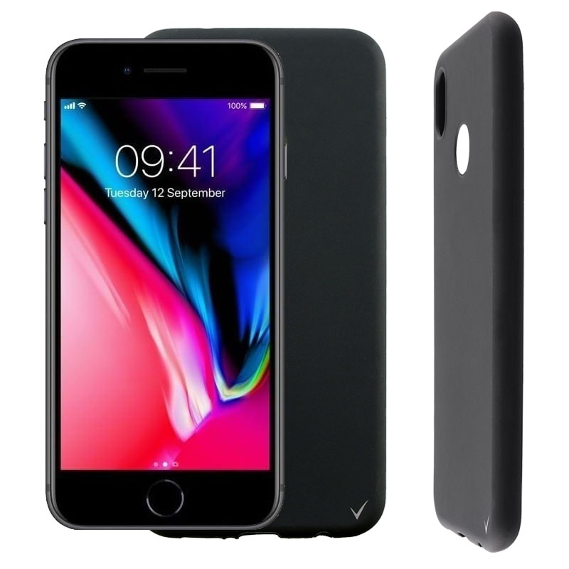 VOLTE-TEL ΘΗΚΗ IPHONE SE 2022/IPHONE SE 2020/IPHONE 8/7 4.7" SILICON TPU BLACK